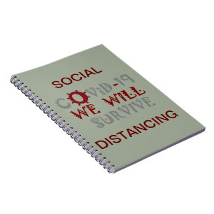 We Will Survive COVID-19 –  Strength & Resilience Notebook