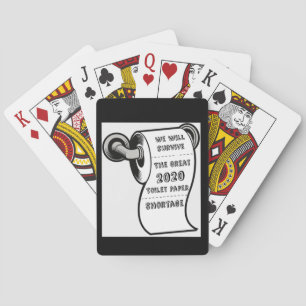 We Will Survive the Great 2020 Toilet Paper Playing Cards