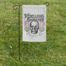 We Will Survive Winter Rebellious Gardener Skull