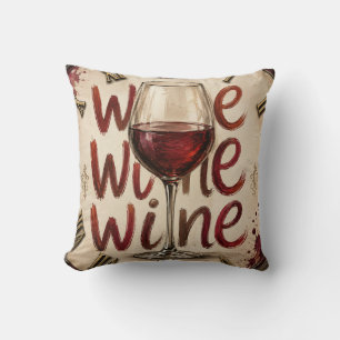 We Wine Cushion