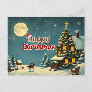 We wish a merry christmas - 009 holiday postcard