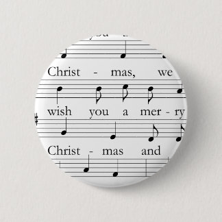 We wish you-01 6 cm round badge