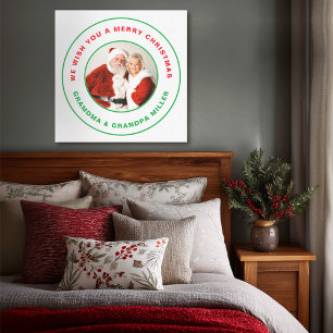 We Wish You A Merry Christmas Canvas Print