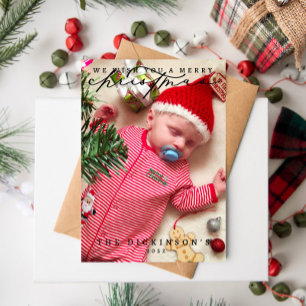 We Wish You A Merry Christmas Family Christmas Hol Holiday Card