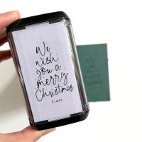 We wish you a Merry Christmas personalised gift