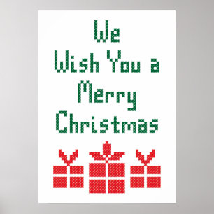 We Wish you a Merry Christmas Poster