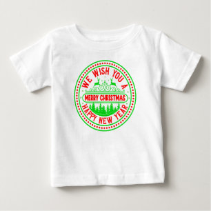 We Wish You Merry Christmas Happy New Year-13395 Baby T-Shirt