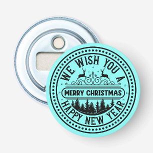 We Wish You Merry Christmas Happy New Year-66244 Bottle Opener
