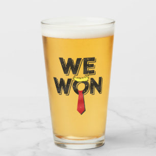 We Won Donald Trump 2024 Glass