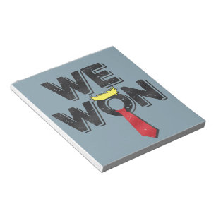 We Won Donald Trump 2024 Notepad