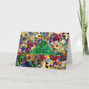 We WOOF You a Merry Christmas Holiday Card