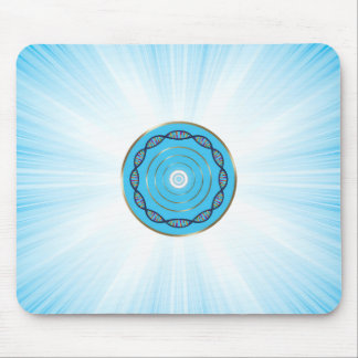 Wealth and happiness manifestation art for mouse mat