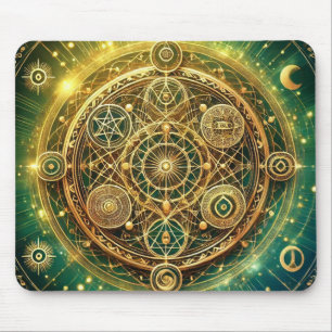 Wealth Flow Sigil Mouse Mat
