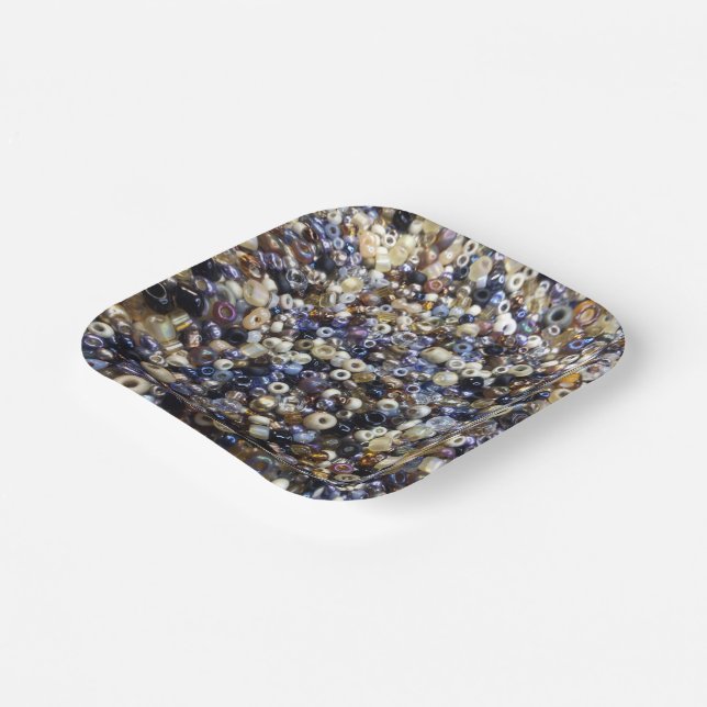 Wealth Of Seed Beading  Paper Plate (Angled)