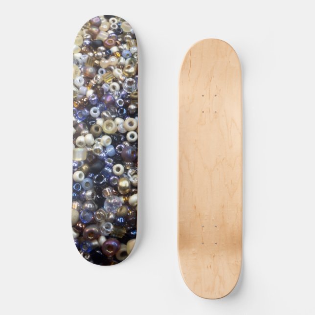 Wealth Of Seed Beading  Skateboard (Front)