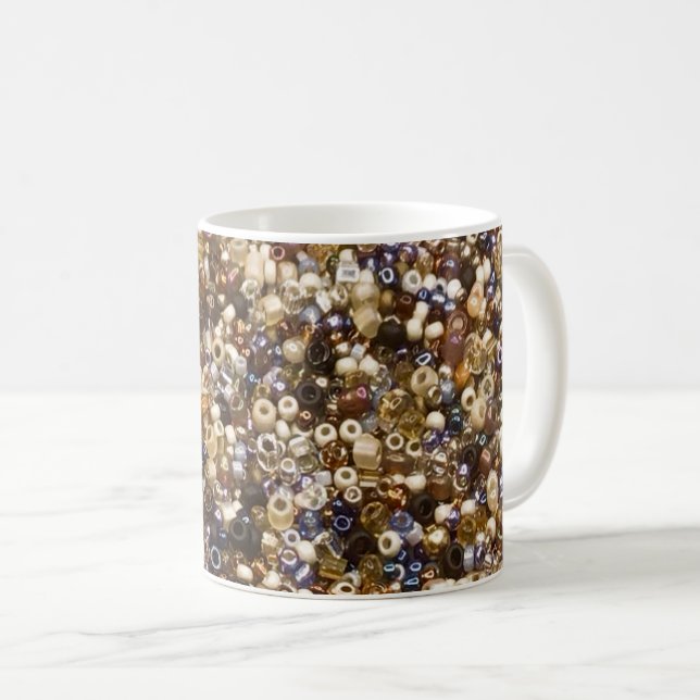 Wealth Of Seed Beads Coffee Mug (Front Right)