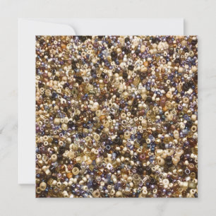 Wealth Of Seed Beads Holiday Card