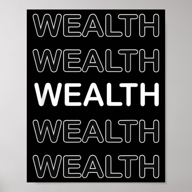 Wealth Poster (Front)