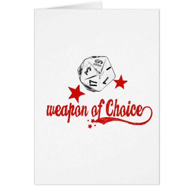 weapon of choice (Front)