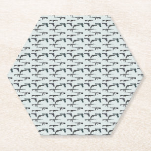 Weapons Collage Coaster