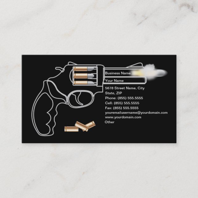 Weapons Dealer Business Card (Front)