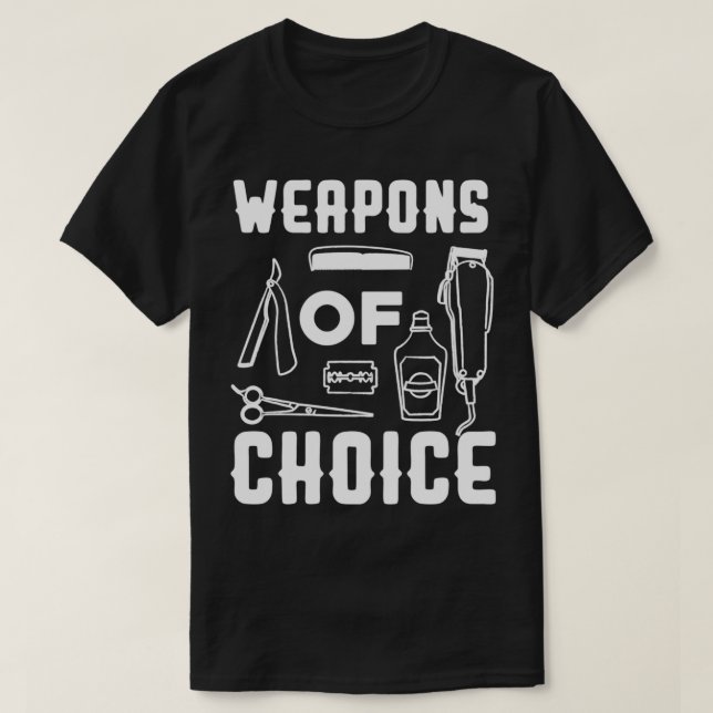Weapons of choice T-Shirt (Design Front)