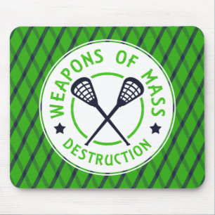 Weapons of Destruction Lacrosse Mousemat
