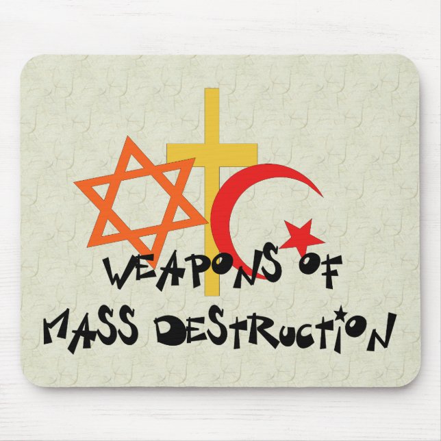 Weapons Of Mass Destruction Mouse Mat (Front)