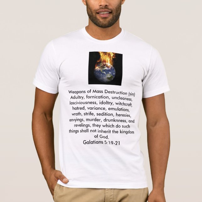 Weapons of Mass Destruction T-Shirt (Front)