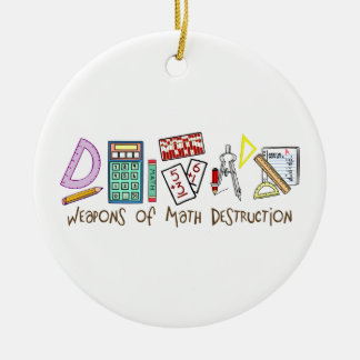 Weapons Of Math Destruction Ceramic Tree Decoration