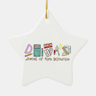 Weapons Of Math Destruction Ceramic Tree Decoration