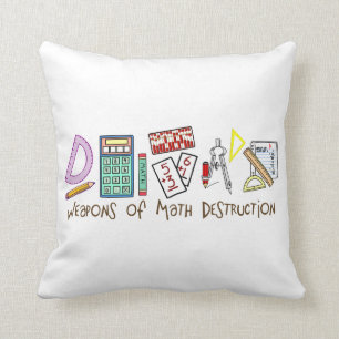 Weapons Of Math Destruction Cushion
