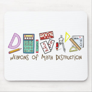 Weapons Of Math Destruction Mouse Mat