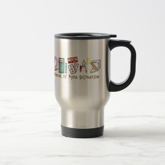 Weapons Of Math Destruction Travel Mug (Right)
