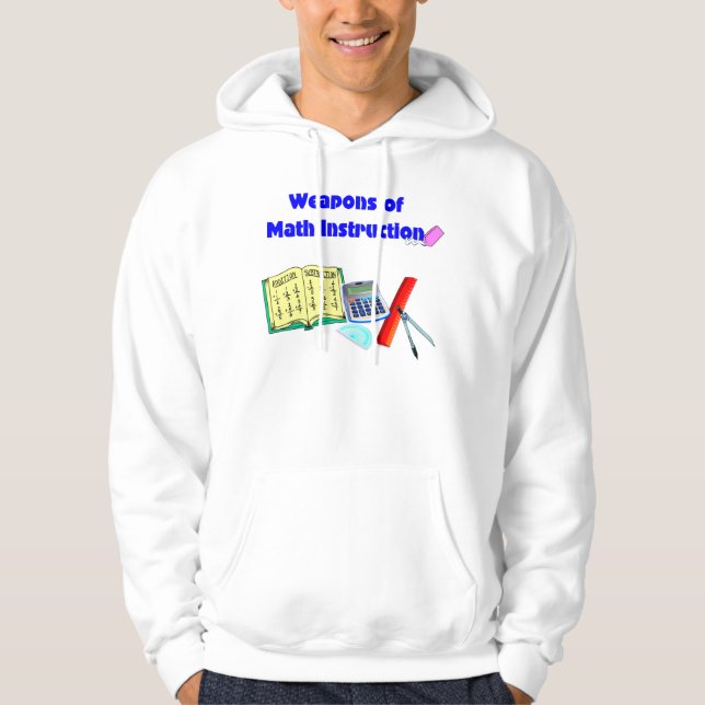 Weapons of Math Instruction T-Shirt - Customised Hoodie (Front)