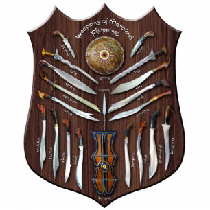 Weapons of Moroland Photo Sculpture Key Ring