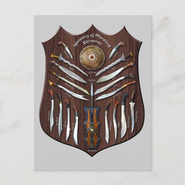 Weapons of Moroland Postcard (Front)