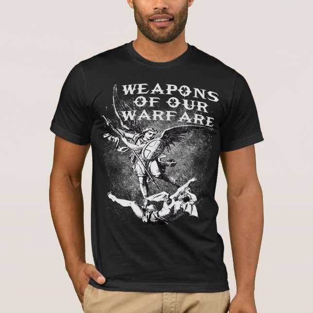 Weapons of our warfare T-shirt (Front)