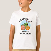 Weapons Of Stress Reduction Funny Knitting Pun