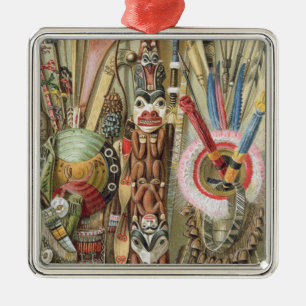 Weaponsutensils and ornaments of AmericanIndians