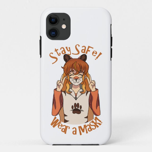 Wear a Mask! Case-Mate iPhone Case (Back)