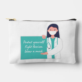 Wear a Mask Doctor Style Accessory Pouch