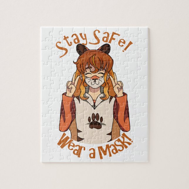 Wear a Mask! Jigsaw Puzzle (Vertical)
