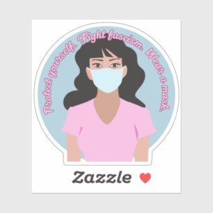 Wear a Mask Pink Style