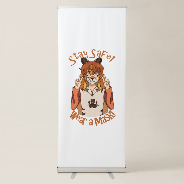 Wear a Mask! Retractable Banner (Front)