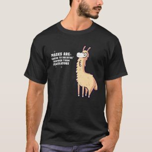 Wear A Mask & Save Lives Social Distancing + Hygi T-Shirt
