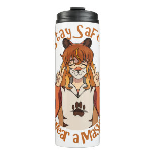 Wear a Mask! Thermal Tumbler
