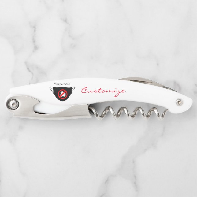 Wear a Mask Thunder_Cove Corkscrew (Front)