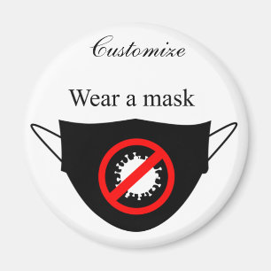 Wear a Mask Thunder_Cove Magnet