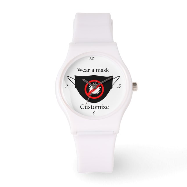Wear a Mask Thunder_Cove Watch (Front)